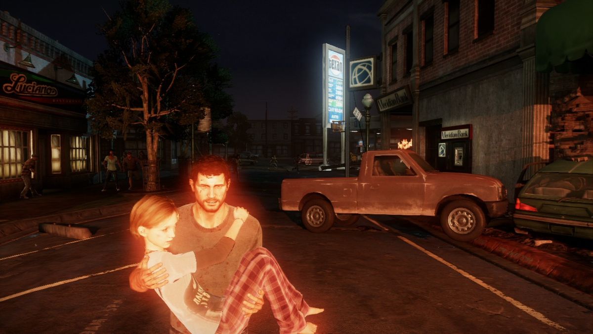 The Last of Us (PlayStation 3) screenshot: You can freely rotate the camera around your character to better check your surrounding.
