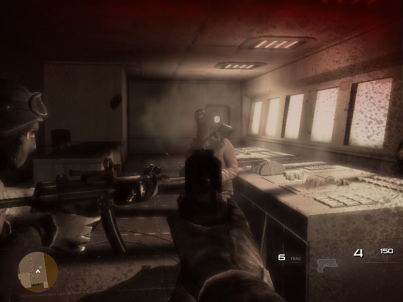 Terrorist Takedown 3 (Windows) screenshot: His head looks strange.