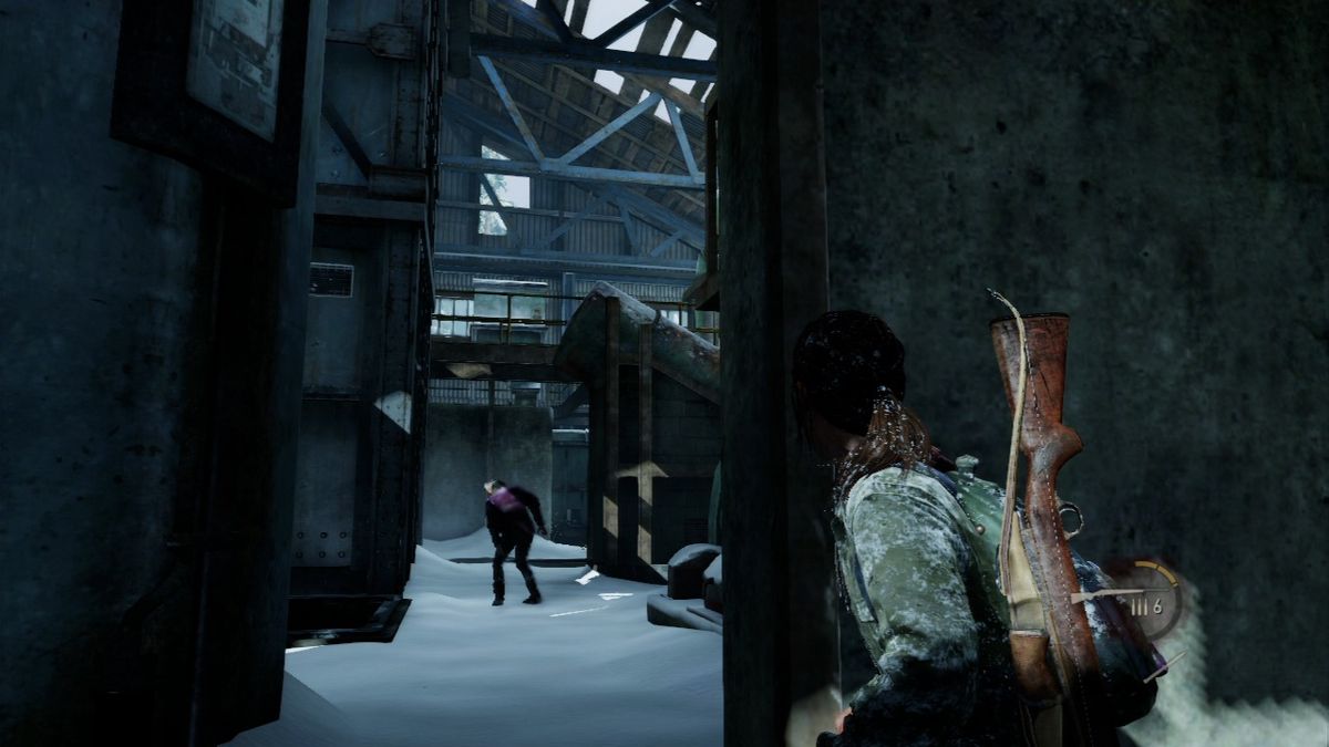 The Last of Us (PlayStation 3) screenshot: With infested, you can almost always opt for stealth over action if you wish.