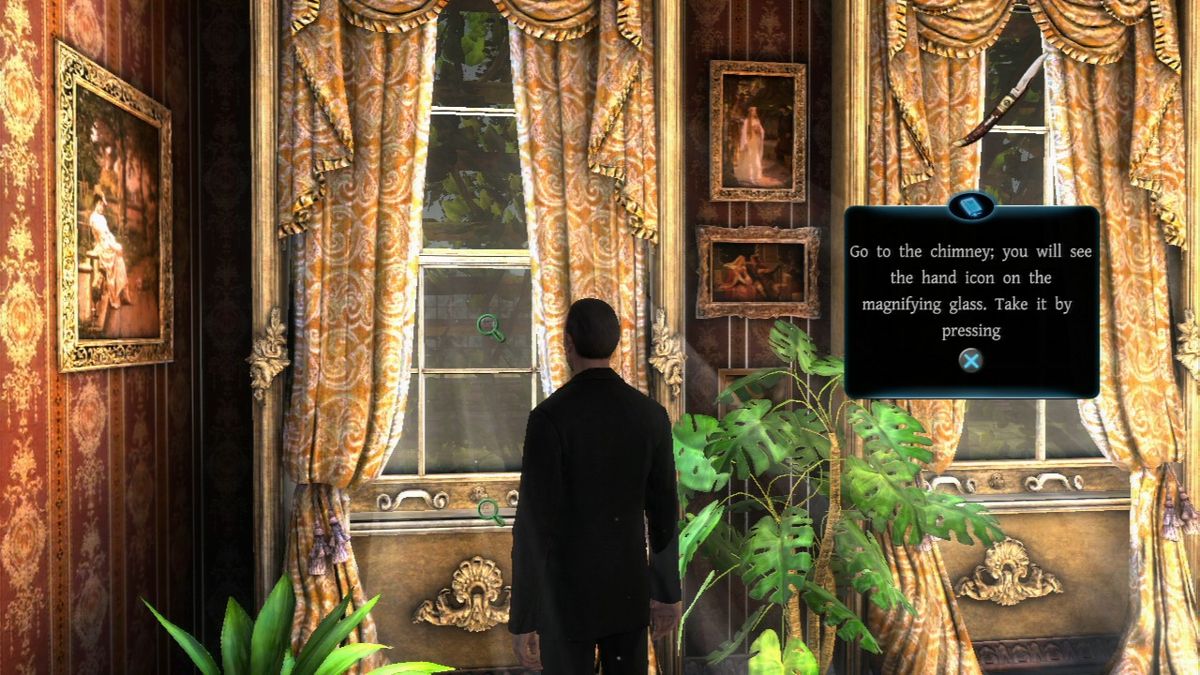 The Testament of Sherlock Holmes (PlayStation 3) screenshot: Getting familiar with the controls.