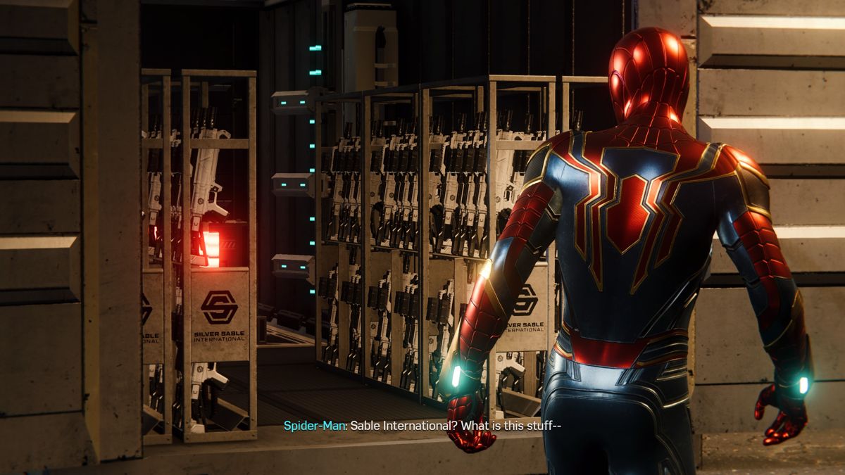 Marvel Spider-Man: The City That Never Sleeps - Chapter One: The Heist (PlayStation 4) screenshot: That's a lot of firepower