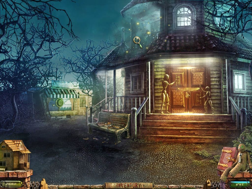 Stray Souls: Dollhouse Story (Macintosh) screenshot: Sam's past old house