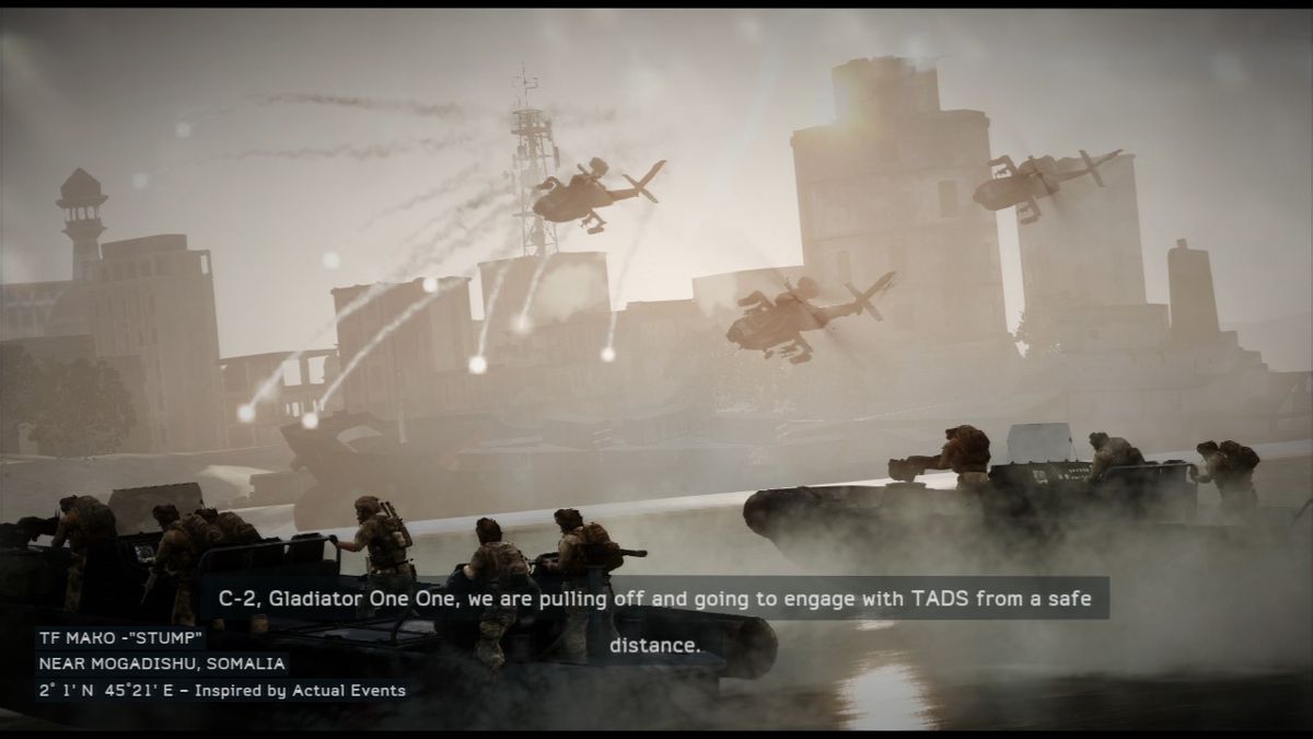 Medal of Honor: Warfighter (PlayStation 3) screenshot: Prepping to land on the enemy beach.