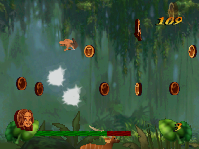 Disney's Tarzan (Nintendo 64) screenshot: Many moneys