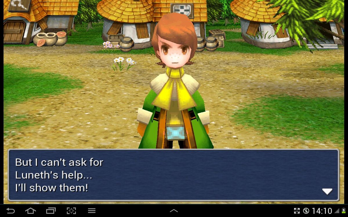 Screenshot of Final Fantasy III (Android, 2006) - MobyGames