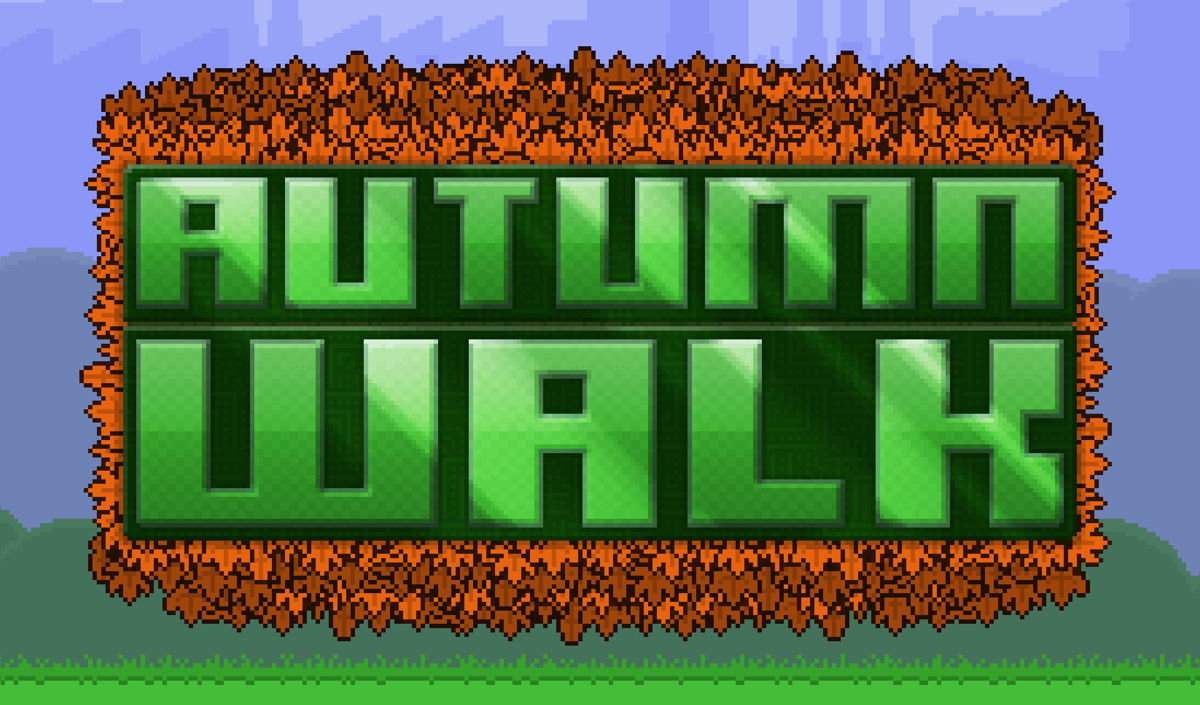 Autumn Walk (Android) screenshot: Title screen