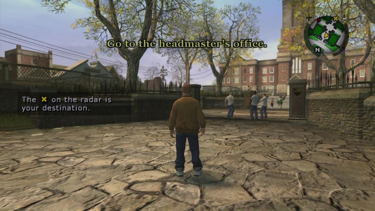 Bully: Scholarship Edition (Xbox 360) screenshot: Ingame tutorial