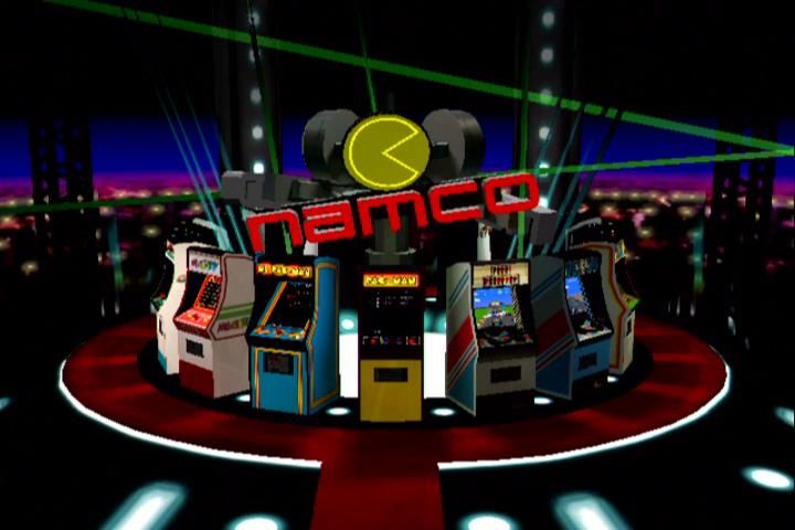 Namco Museum: 50th Anniversary (Xbox) screenshot: Game selection
