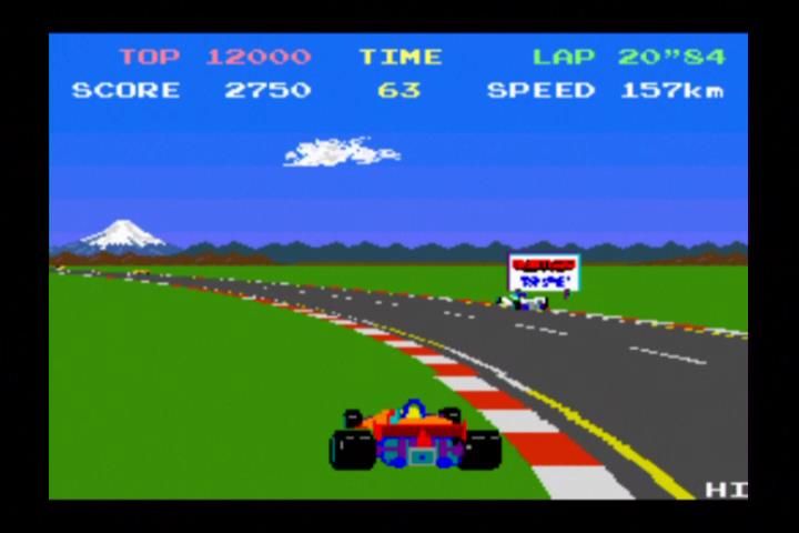 Namco Museum: 50th Anniversary (Xbox) screenshot: Pole Position