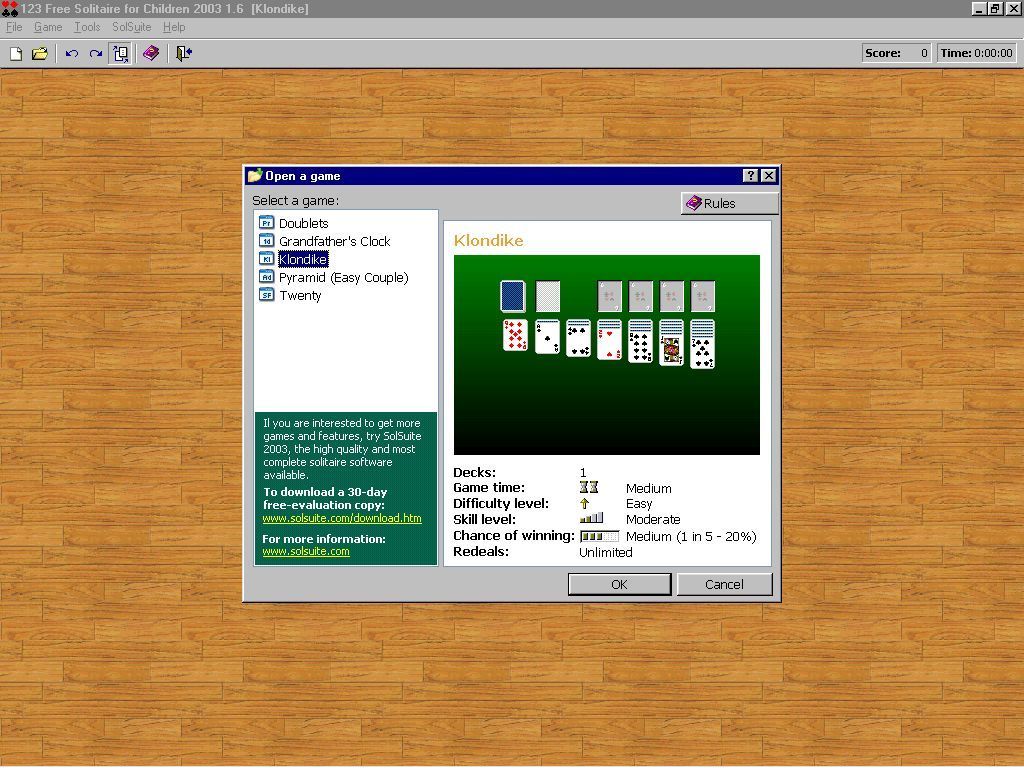 123 Free Solitaire, Software