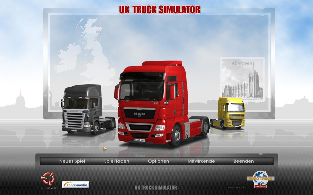 Screenshot of UK Truck Simulator (Windows, 2010) - MobyGames