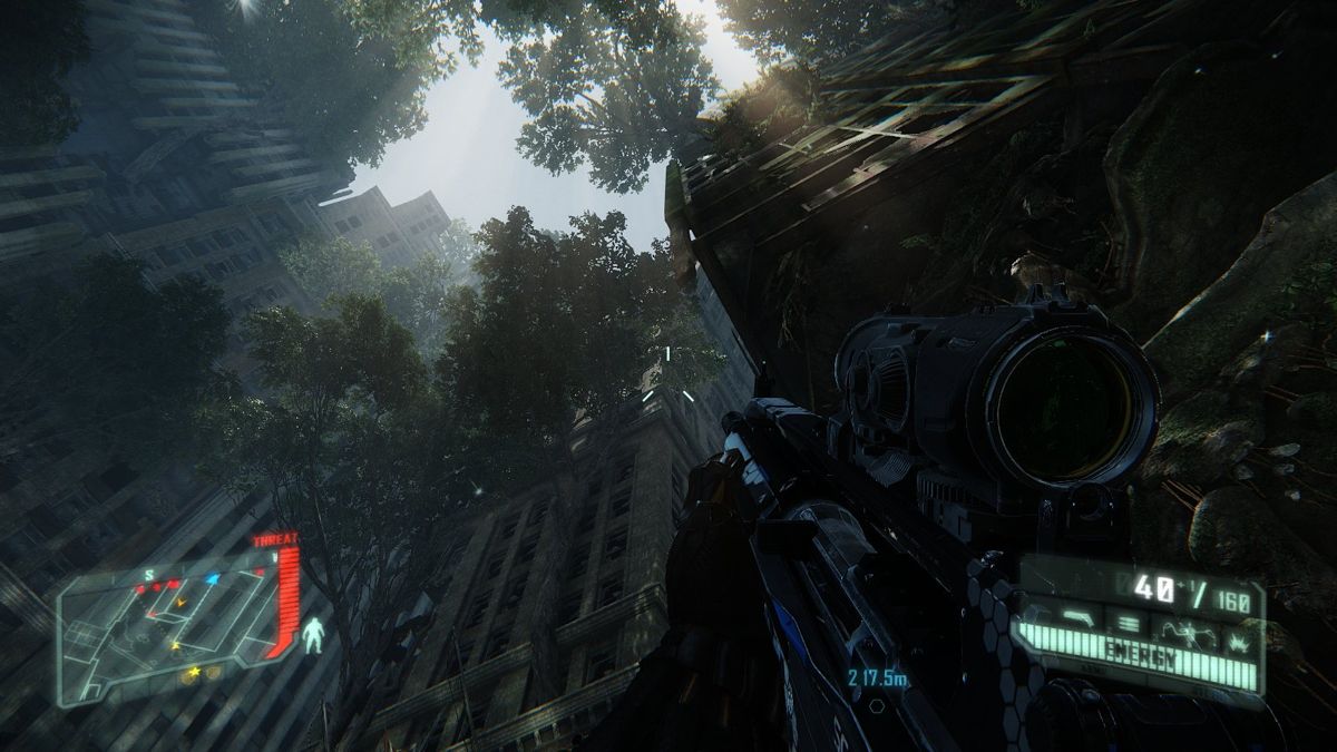 Crysis 3 (Windows) screenshot: New York .. post apocalyptic