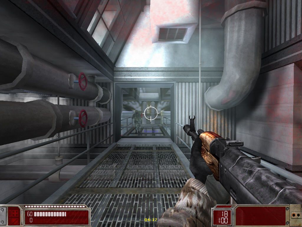 Close Quarters Conflict (Windows) screenshot: Enemy- shoot!