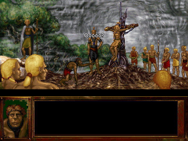 Harlan Ellison: I Have No Mouth, and I Must Scream (DOS) screenshot: Altar