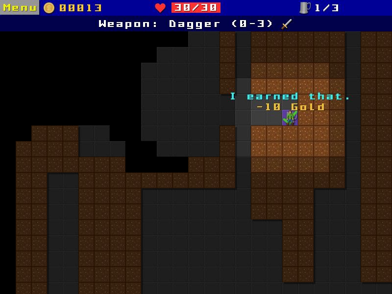 Dungeon Pub Crawl (Browser) screenshot: Cheers, mate!