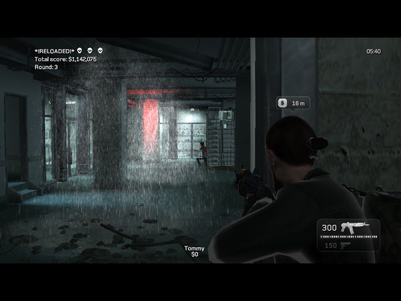 Kane & Lynch 2: Dog Days (Windows) screenshot: Arcade mode - fragile alliance - kill guard and robber goods