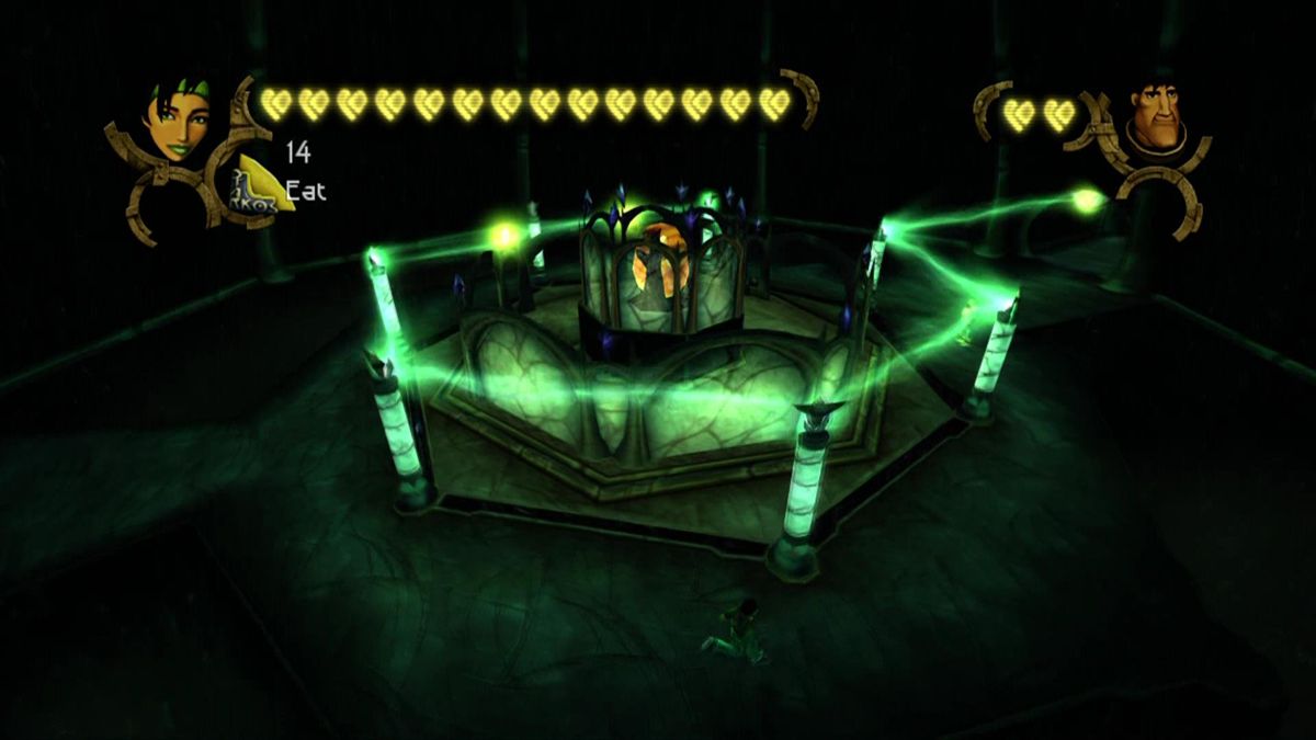 Beyond Good & Evil (Xbox 360) screenshot: Redirect the light to progress