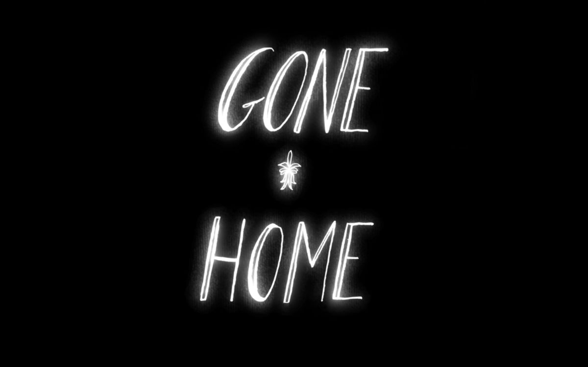 Gone Home (Windows) screenshot: Title screen