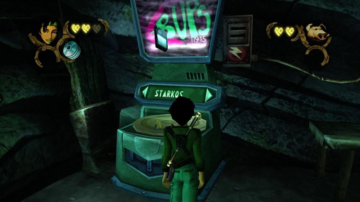 Beyond Good & Evil (Xbox 360) screenshot: Use these vending machines to buy items
