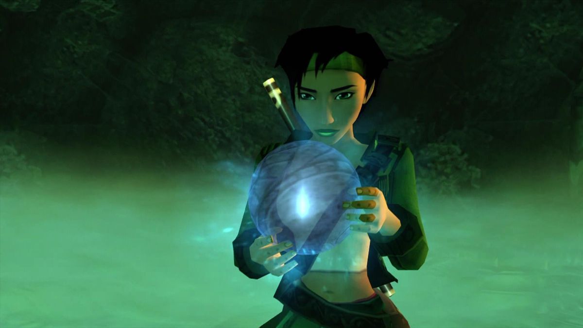 Beyond Good & Evil (Xbox 360) screenshot: You receive your first pearl which is used as payment later in the game