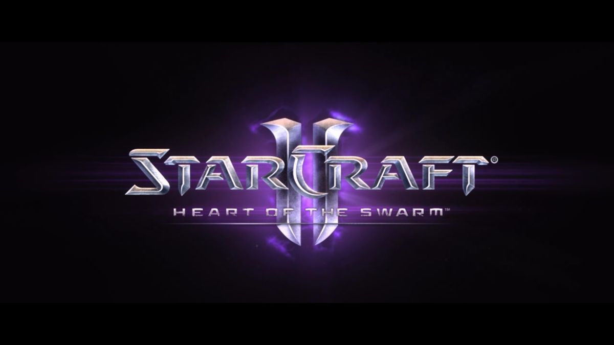 StarCraft II: Heart of the Swarm (Windows) screenshot: Main title.