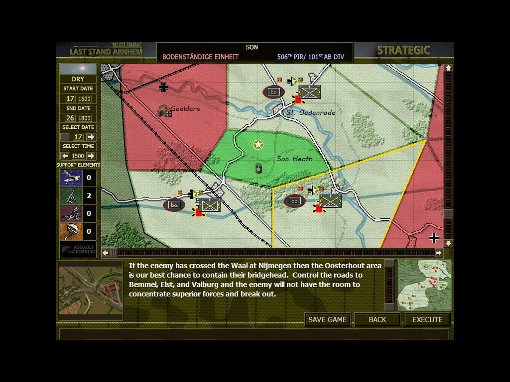 Screenshot Of Close Combat Last Stand Arnhem Windows 2010 Mobygames 9998