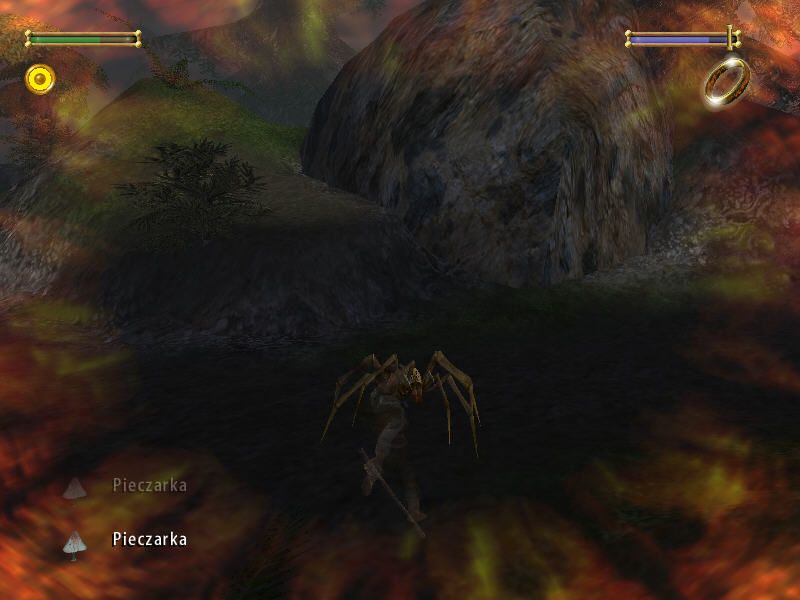 The Lord of the Rings: The Fellowship of the Ring (Windows) screenshot: Use ring