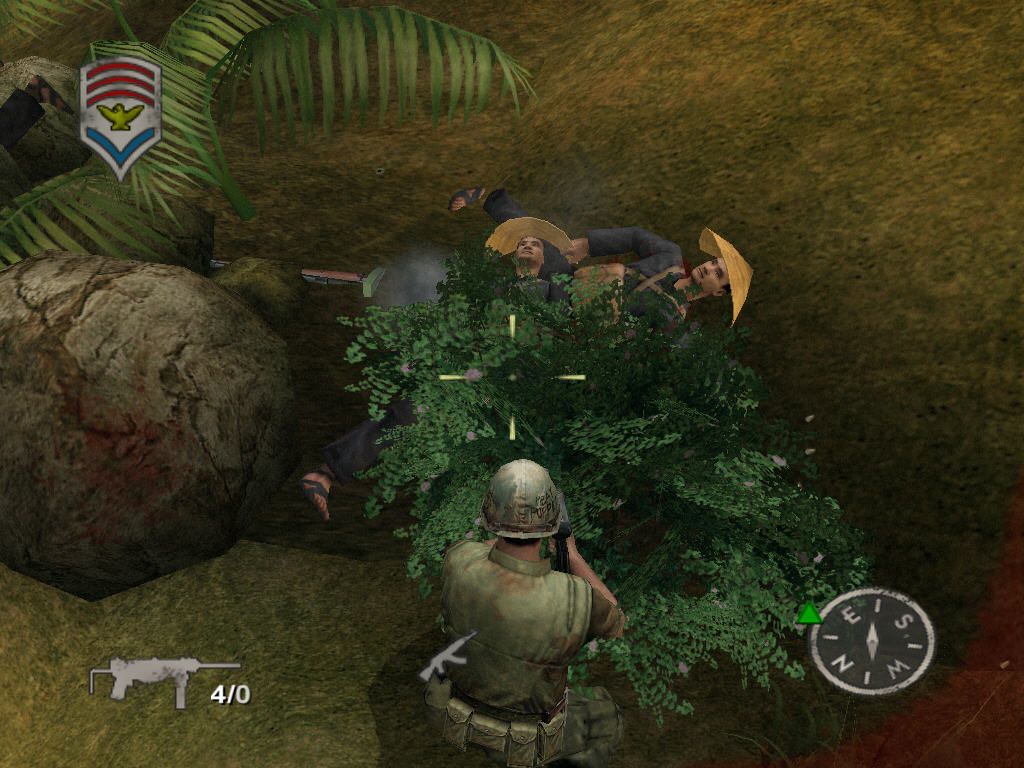 Shellshock: Nam '67 (Windows) screenshot: Dead bodies