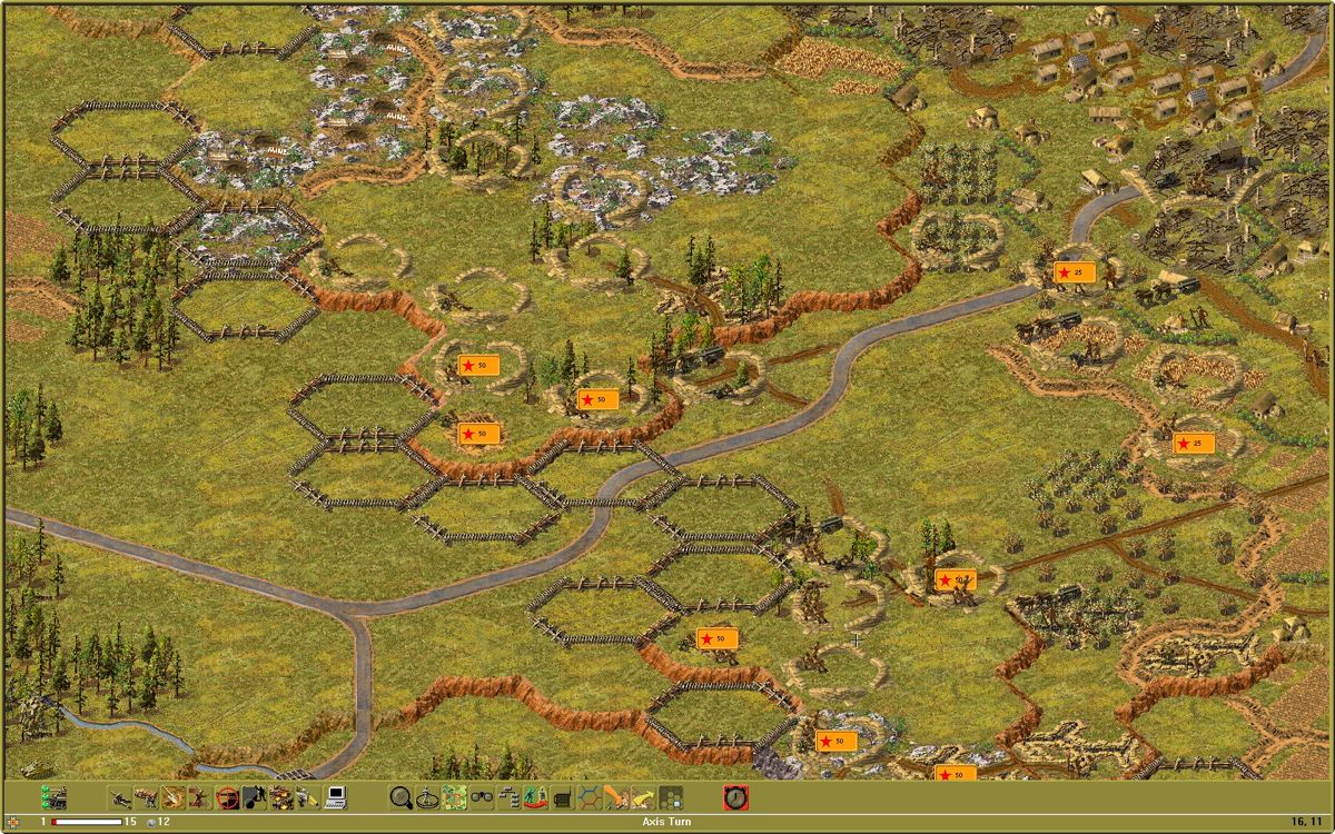 TalonSoft's East Front 2 (Windows) screenshot: Scenario Bloody Odessa
