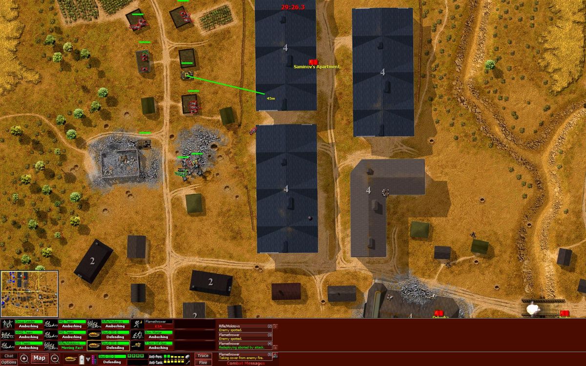 Close Combat: Cross of Iron (Windows) screenshot: German assault