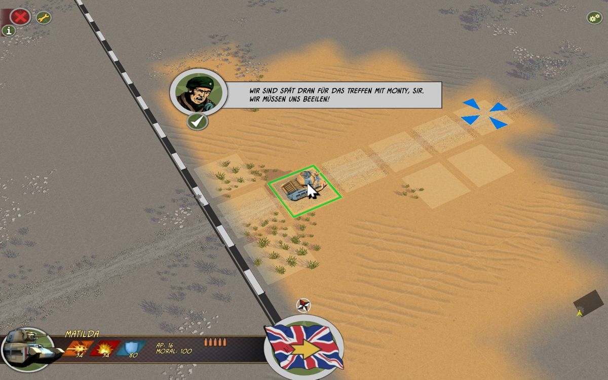 BBC Battlefield Academy (Windows) screenshot: Tutorial Tank Tactics