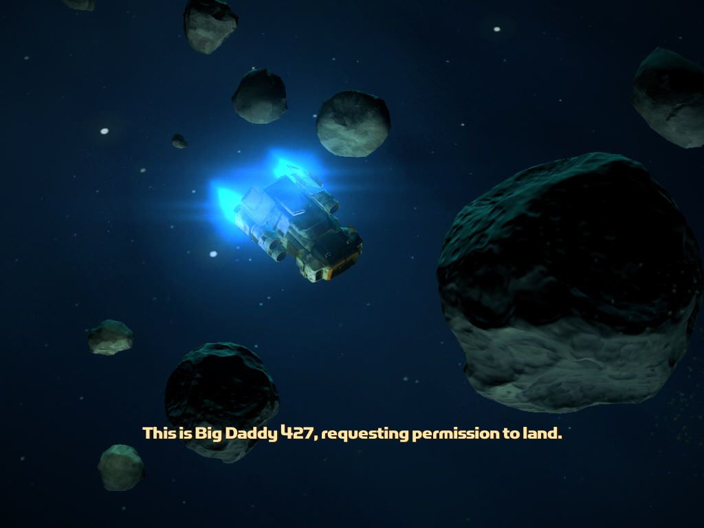 Rochard (Windows) screenshot: Space ship