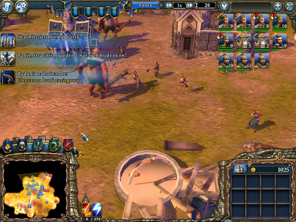 Majesty 2: The Fantasy Kingdom Sim (Windows) screenshot: Ogres in village