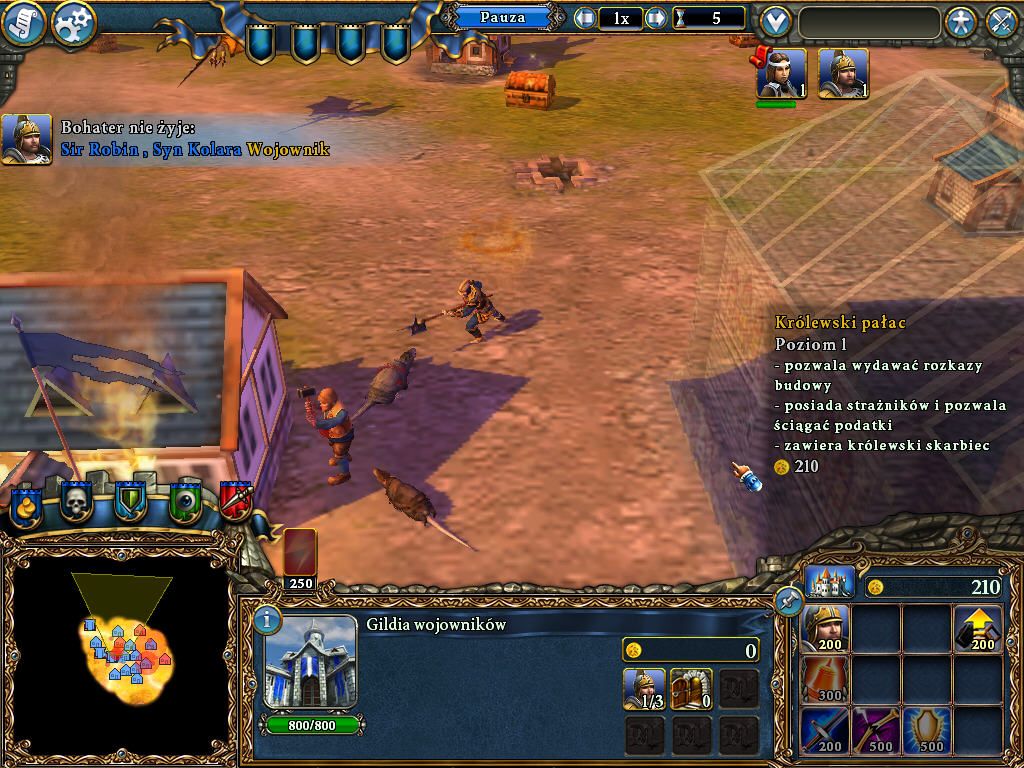 Majesty 2: The Fantasy Kingdom Sim (Windows) screenshot: Gigantic rats