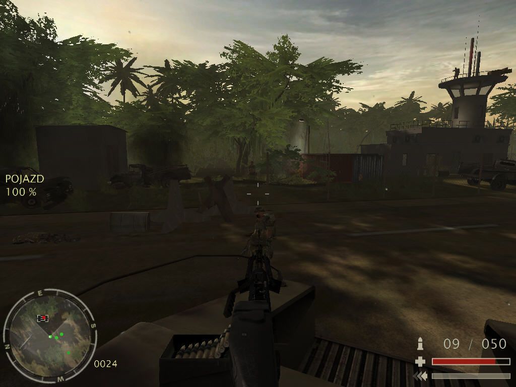 Terrorist Takedown: Covert Operations (Windows) screenshot: Gun on jeep