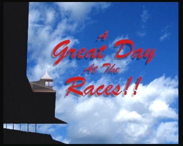 A Great Day at the Races (CD-i) screenshot: The title screen