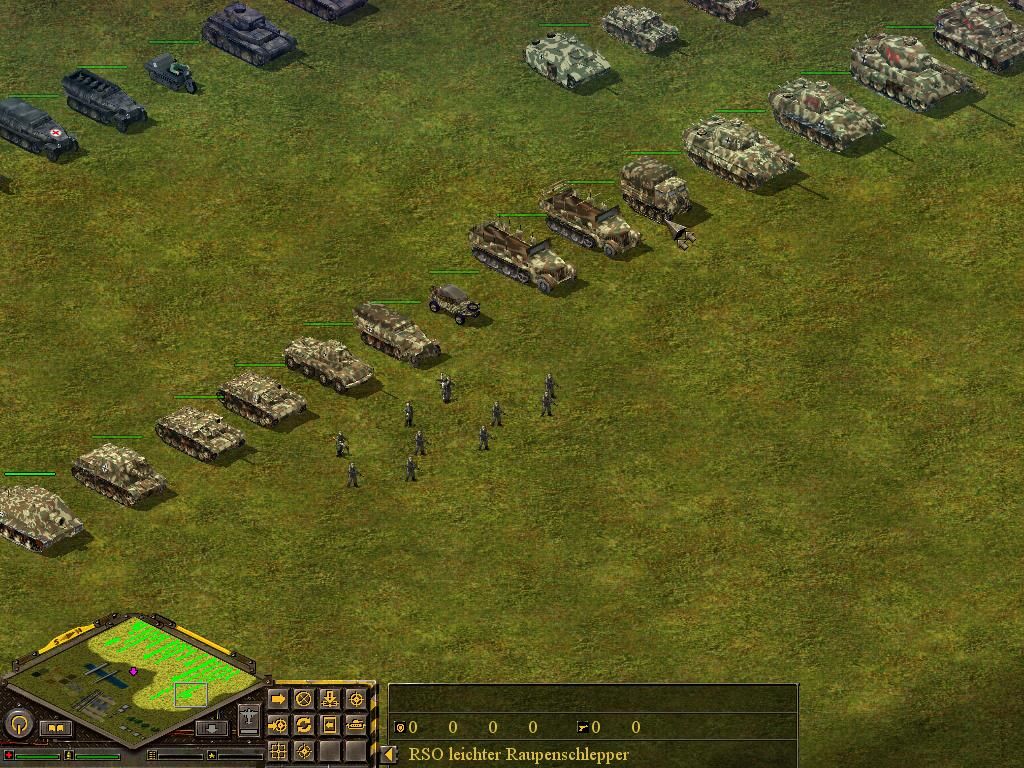 Total Challenge II: Das Add-On zu Blitzkrieg (Windows) screenshot: new German Units 2