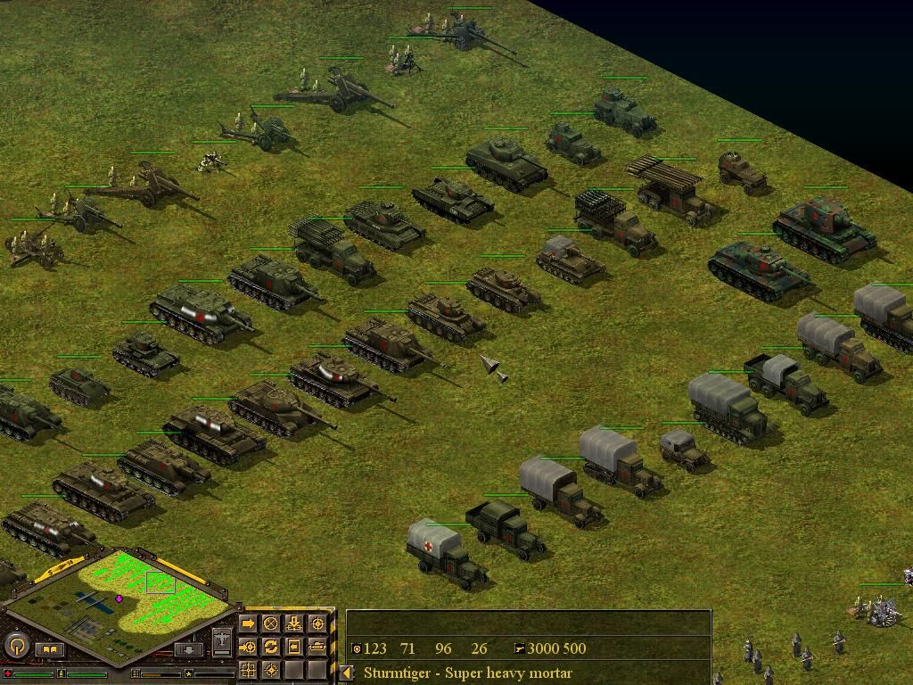Total Challenge II: Das Add-On zu Blitzkrieg (Windows) screenshot: new Russian Units