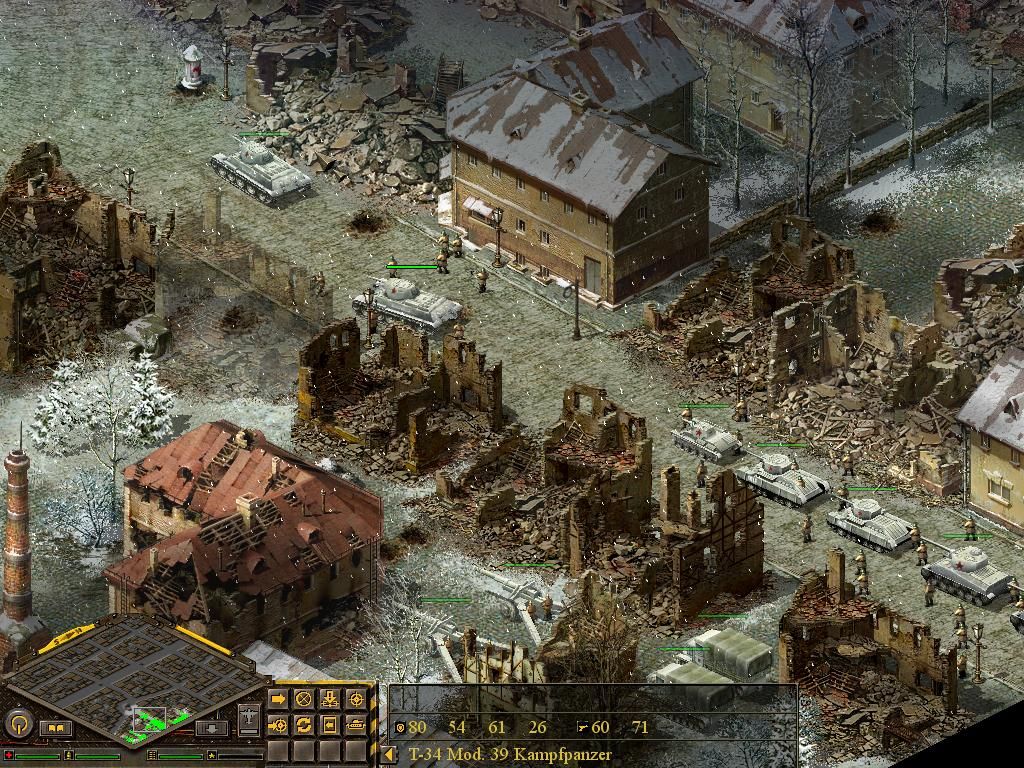 Total Challenge II: Das Add-On zu Blitzkrieg (Windows) screenshot: Stalingrad
