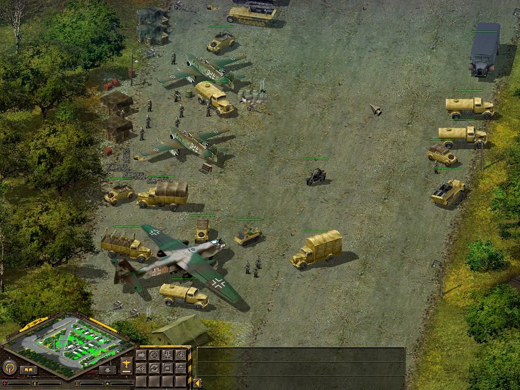 Total Challenge III: Das Add-On zu Blitzkrieg (Windows) screenshot: defend this Airfield