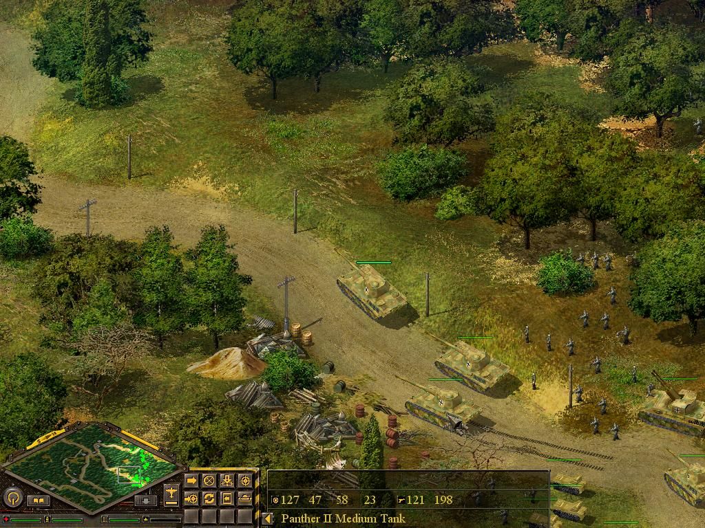 Total Challenge III: Das Add-On zu Blitzkrieg (Windows) screenshot: Prototype Panther II