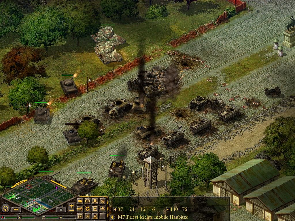 Total Challenge II: Das Add-On zu Blitzkrieg (Windows) screenshot: Paris 1944