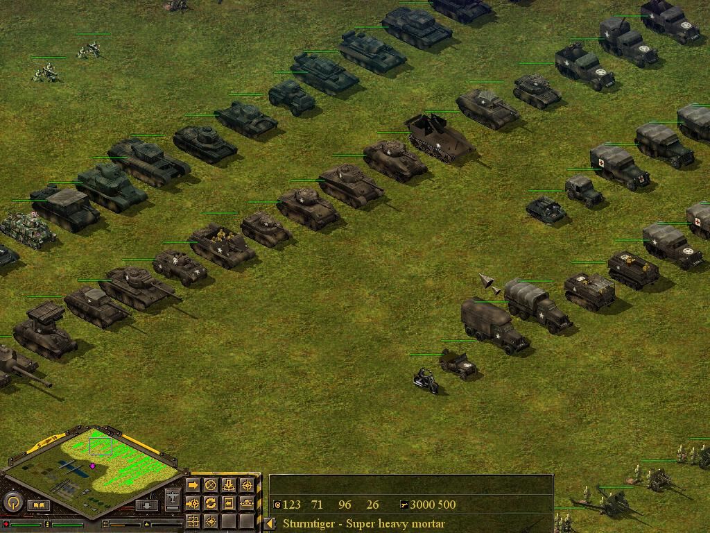 Total Challenge II: Das Add-On zu Blitzkrieg (Windows) screenshot: new US Units
