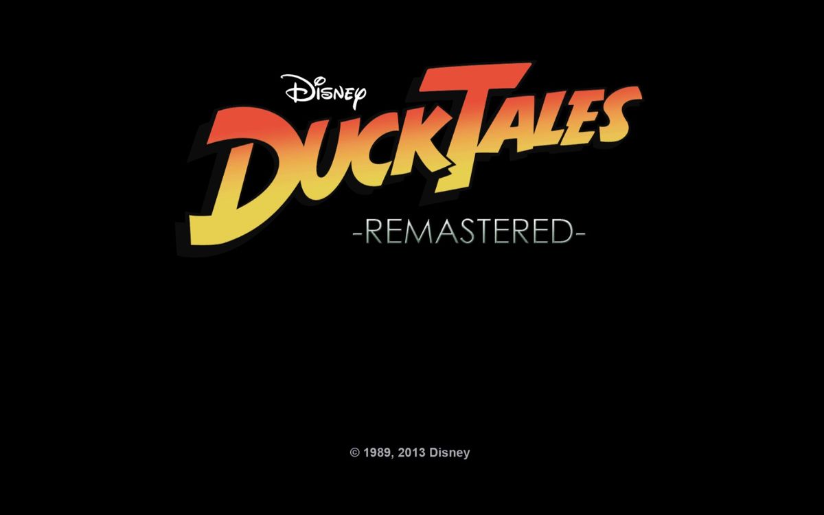 Disney DuckTales: Remastered (Windows) screenshot: The good old logo.