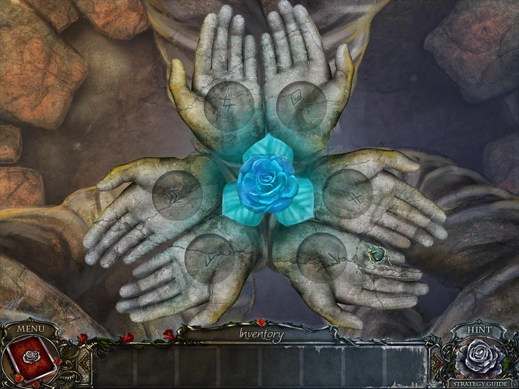 Living Legends: Ice Rose (Collector's Edition) (Windows) screenshot: Bonus Play – the blue rose