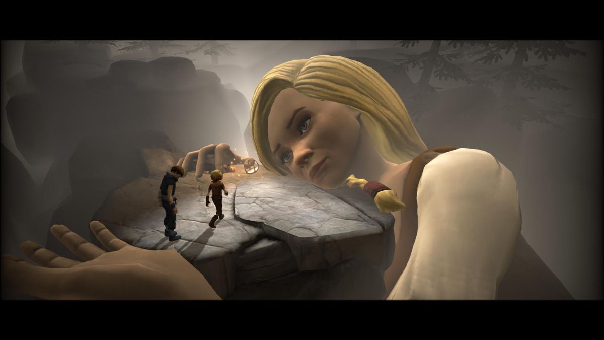 Brothers: A Tale of Two Sons (Windows) screenshot: Encountering Mother and Father in a nightmare