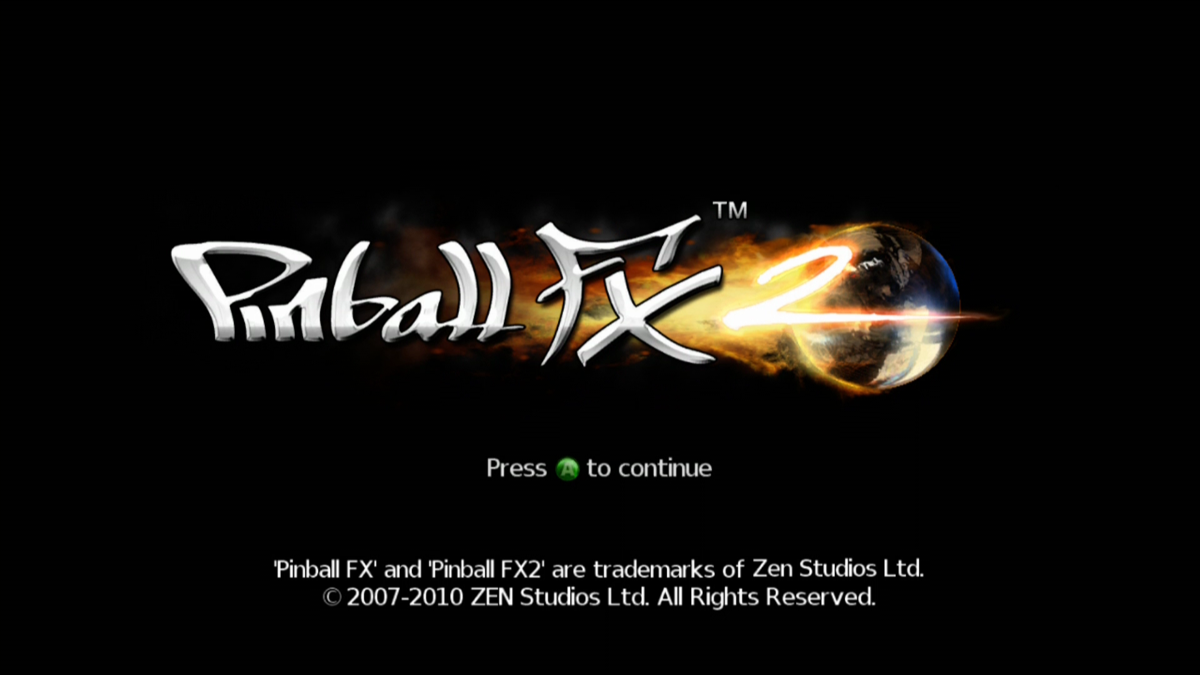 Screenshot of Pinball FX2 (Xbox 360, 2010) MobyGames