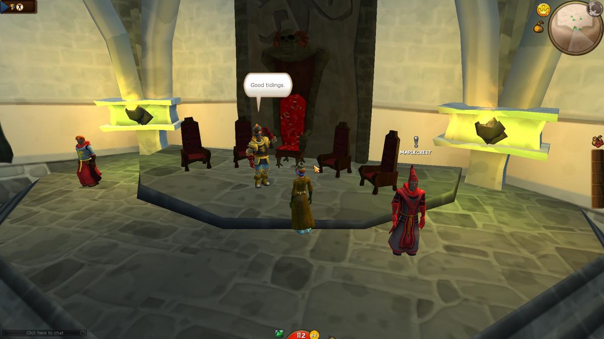 Villagers & Heroes of a Mystical Land (Windows) screenshot: Audience with the king Leo