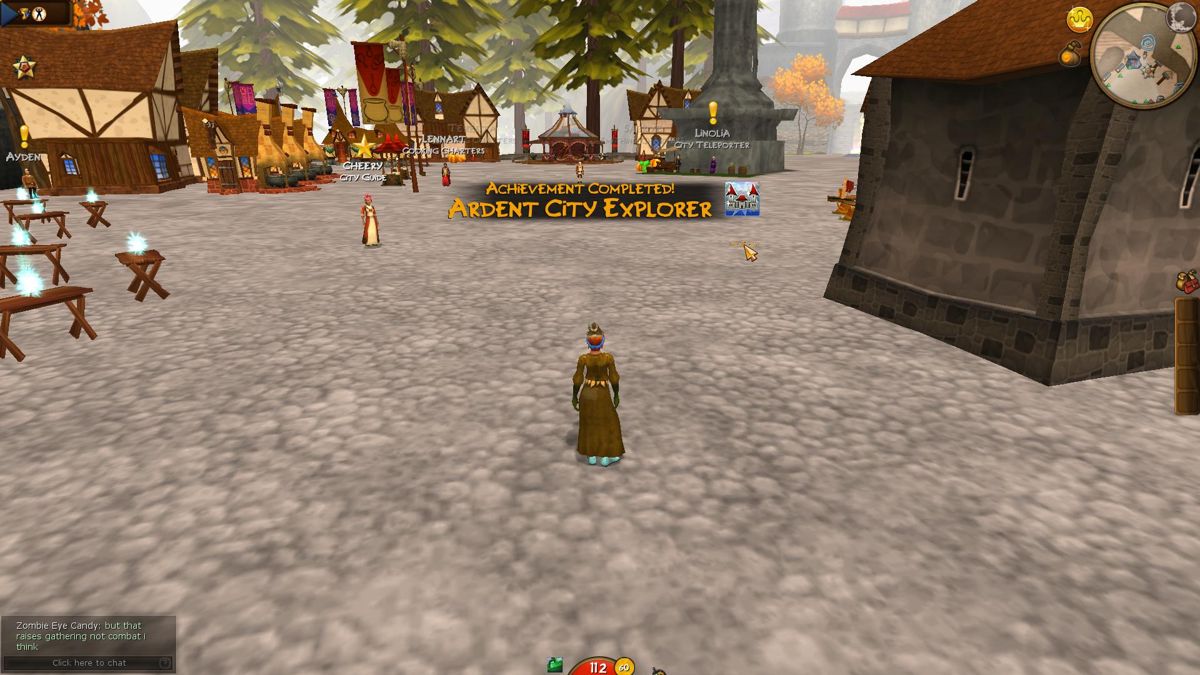 Villagers & Heroes of a Mystical Land (Windows) screenshot: Arriving the Ardent city