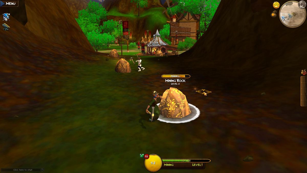 Villagers & Heroes of a Mystical Land (Windows) screenshot: Mining